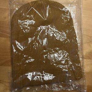 Classic Tan Knit Beanie